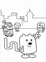 Smiling Wubbzy And Friends coloring Page  Download Print Or Color sketch template