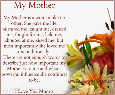 Tribute to Mom: A Heartfelt Poem