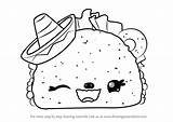Sketch Of Taco Bell Food Coloring Pages sketch template