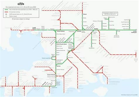 Train strikes: GWR maps show which rail lines and services are ...