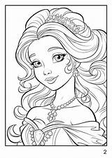 Olympia Coloring Artbook  Princesses sketch template