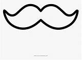 Mustache Coloring Pages For Kids sketch template