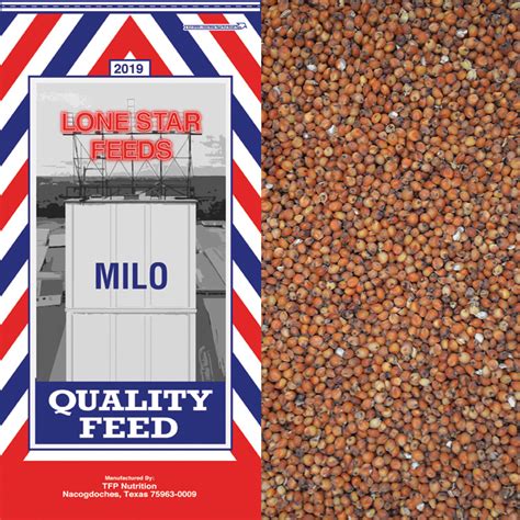 2019 - Recleaned Yellow Milo - Lonestar Feed