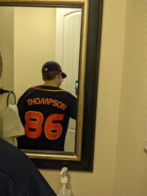 Just got a Custom Jersey! (Space City) : r/Astros