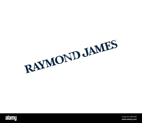 Raymond James Financial, Rotated Logo, White Background Stock Photo - Alamy