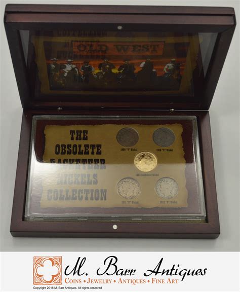 Historic Coin Collection - Old West The Obsolete Racketeer Nickels ...