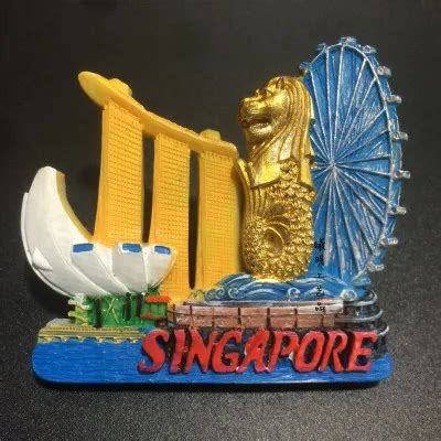 Singapore Souvenirs Fridge Magnets Travel Tourism Souvenir Gift Crafts ...