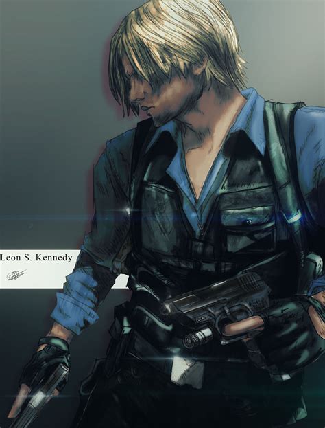 Artstation Resident Evil 4 Leon Kennedy Fanart - vrogue.co