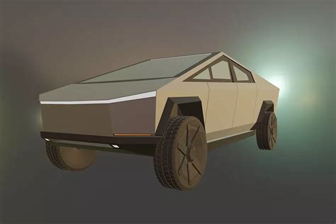 Tesla Cybertruck Concept Free 3d Model - .Blend, .Fbx, .Max, .Obj ...