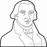 James Madison Colouring Pages Page 3 Sketch Coloring sketch template