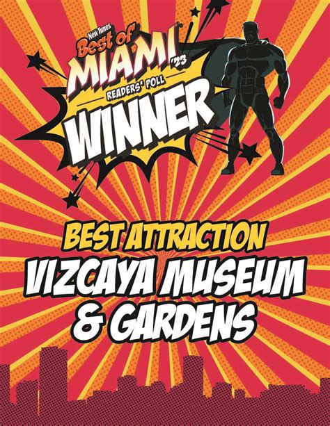 Vizcaya Named Best Attraction and Best Outdoor Attraction in Miami New ...