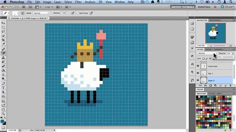 How To Animate Pixel Art In Photoshop / Using photoshop's animation ...