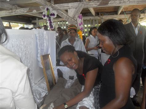 Emotional service precedes burial of Assistant Supt. Murray – Kaieteur News