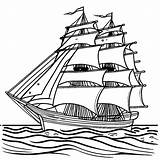 Vintage sailing ship coloring Page Lulu Pages sketch template