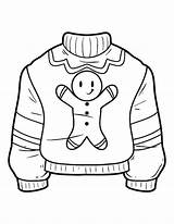 Christmas Sweater Coloring Pages  Nation sketch template