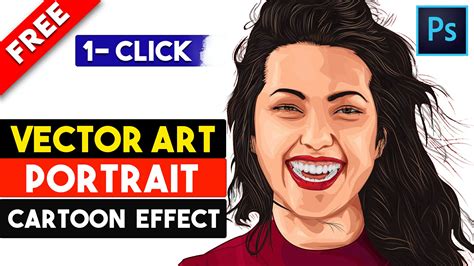 1 Click Magic Vector Art Cartoon Effect Free Photoshop Actions by ...