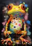 Abstract Contemporary Frog Toad Art Free Stock Photo - Public Domain ...