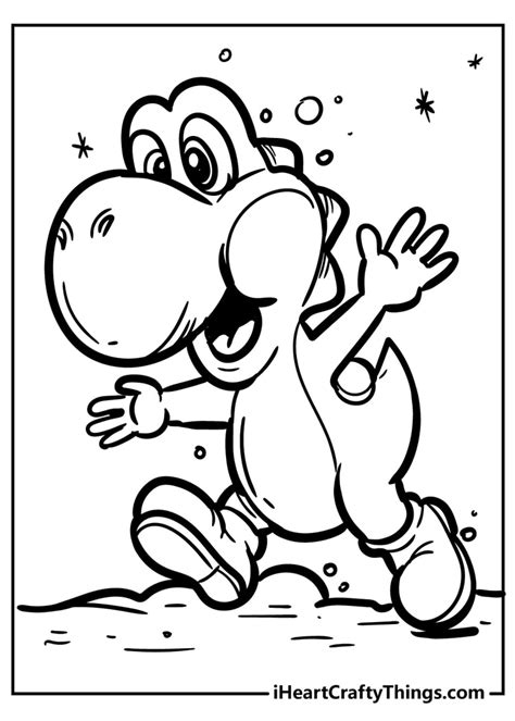 super mario yoshi coloring pages coloring home - free printable yoshi ...