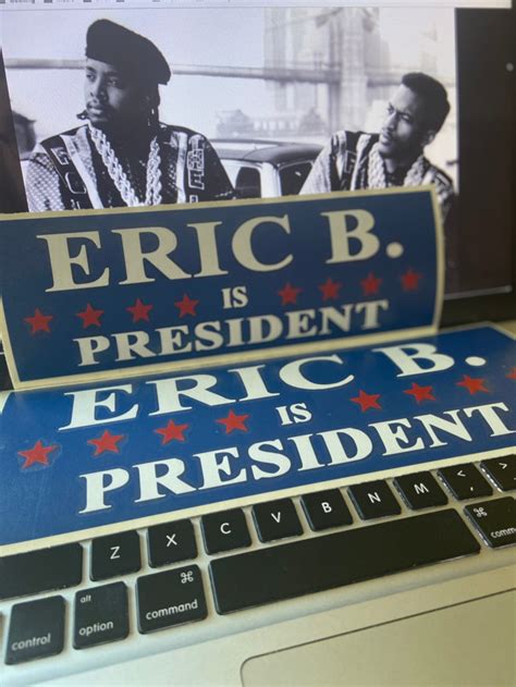 Eric B Is President vinyl decal | Etsy