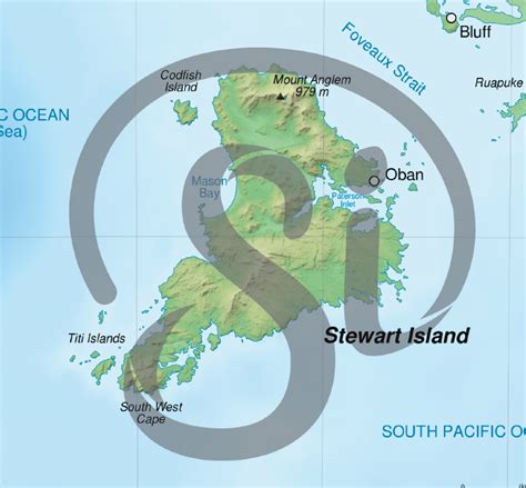 Stewart Island Maps and Brochure