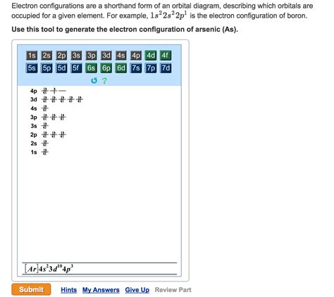 Orbital Diagram For Arsenic - exatin.info