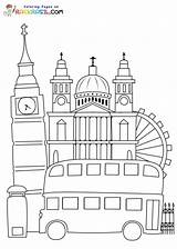 England Coloring Page sketch template