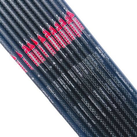 Linkboy Archery Pure Carbon Arrow Shafts Spine400 30'' 3K Weave ID6.2mm ...