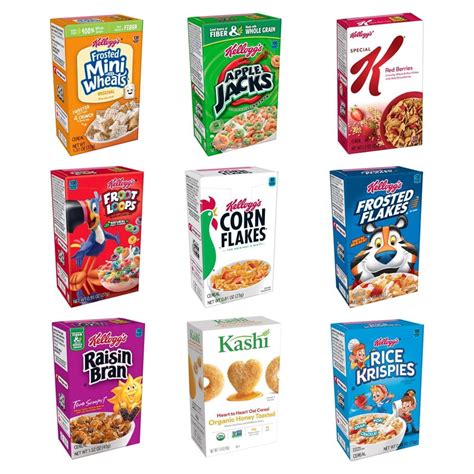 (Price/Case)Kellogg Total Assortments Cereal Boxes Variety Pack, 72 Count, 1 per case - Walmart.com