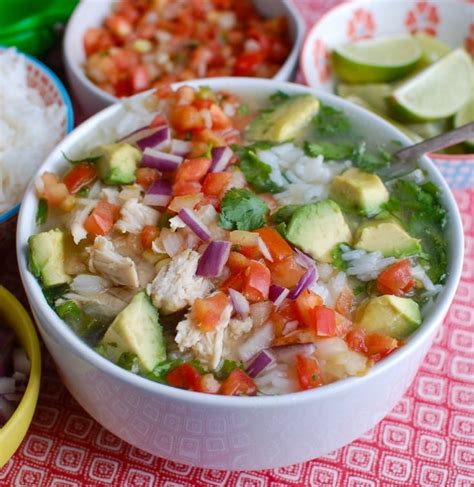 Slow Cooker Mexican Chicken Lime Soup Recipe - A Cedar Spoon