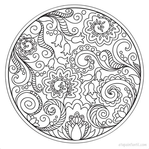 Mandalas para imprimir y colorear | Mandalas para colorear, Mandalas ...