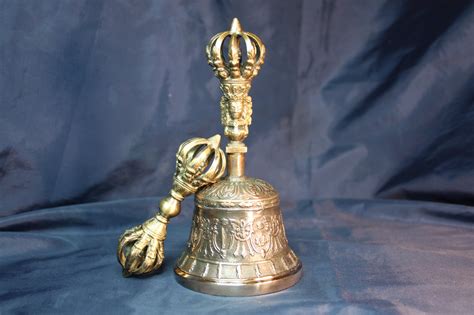 Tibetan Bell Ghanta and Vajra Dorje. - Etsy Hong Kong