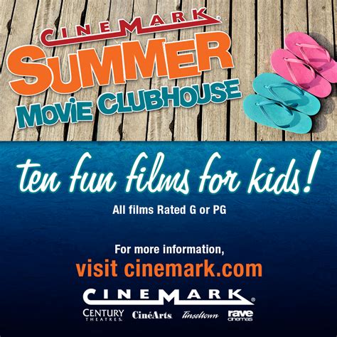 Cinemark Summer Movies: $5 for 10 Movies - Hip Mama's Place