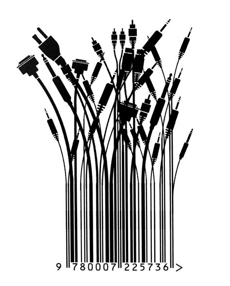 Graphic from James Gleick's book The Information Barcode Art, Barcode Design, Plakat Design ...