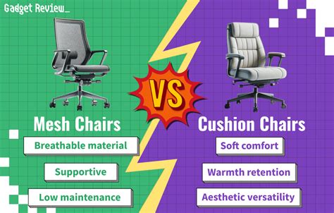 Mesh Vs Cushion Chair | Cushion or Mesh Seat Office Chairs?