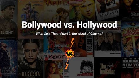 Bollywood vs. Hollywood: What Sets Them Apart in the World of Cinema ...