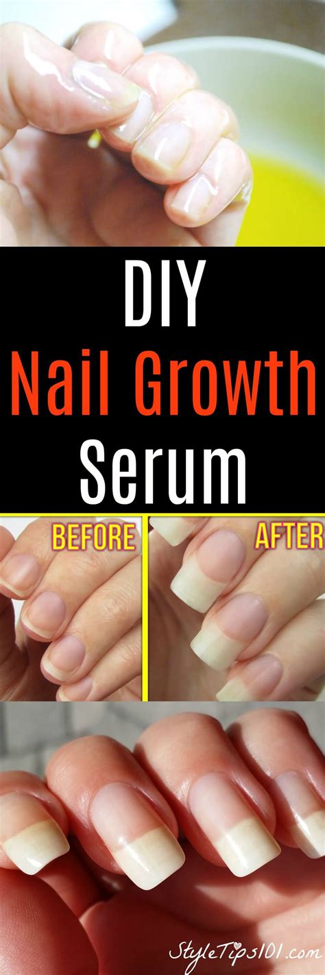 DIY Nail Growth Serum