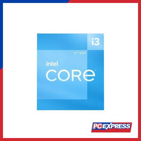 Intel® Core™ i3-12100 Processor (12M Cache, up to 4.30 GHz) – PC Express