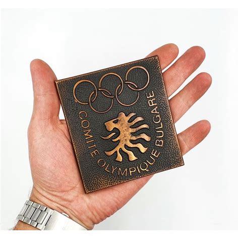 Commemorative table Medal Olympic Games Montreal 1976 - Inspire Uplift