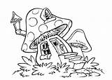 Smurf Village coloring Pages sketch template