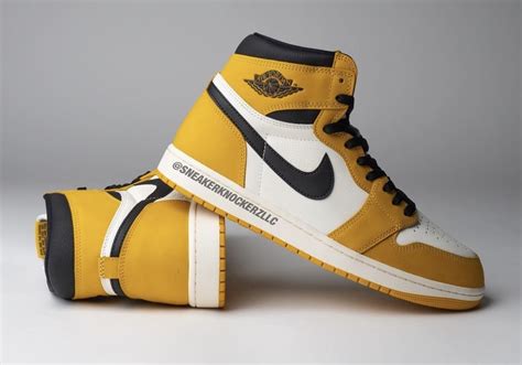 Air Jordan 1 Yellow Ochre DZ5485-701 | SBD