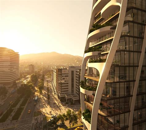 Architects designed this curved skyscraper to ensure the nearby ...