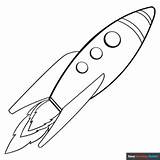 Rocket Ship Coloring Page  Easy Drawing Guides sketch template