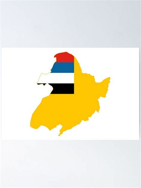 "Flag Map of Manchukuo" Poster for Sale by mo91 | Redbubble