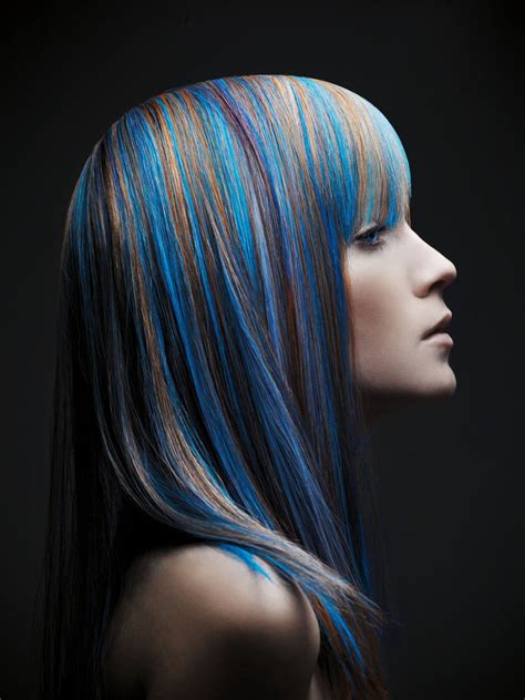 Hair Color Trends Blue And Brown Combination S | Hair styles, Blue hair ...