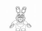 Fnaf Bonnie Coloring Pages At GetColoringscom  Free Printable sketch template