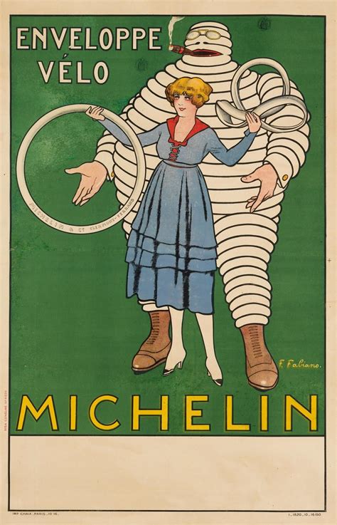 Sold Price: VARIOUS ARTISTS. MICHELIN. Two posters. Sizes vary. - February 4, 0120 10:30 AM EST ...