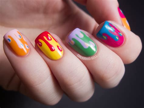 DIY Nail Ideas: Paint Drip Nail Art And More Of Our Manicures From This Weekend (PHOTOS) | HuffPost