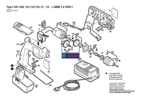 Bosch Hammer Drill Parts