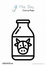 Glass Of Milk Coloring Pages sketch template