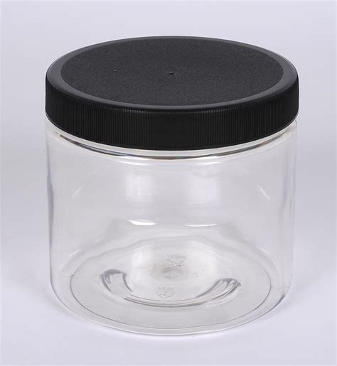 16 oz CLEAR PET Plastic Jar - Porter Bottle Company